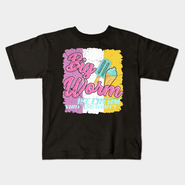 ice cream kotak vintage Kids T-Shirt by Jello_ink